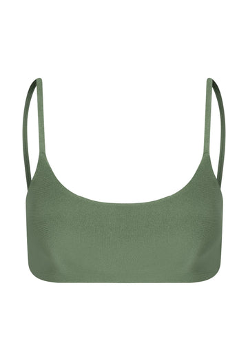 Top Basic Lycra Militar