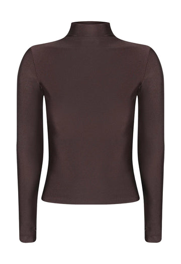 Blusa Cacharrel Lycra Coffee