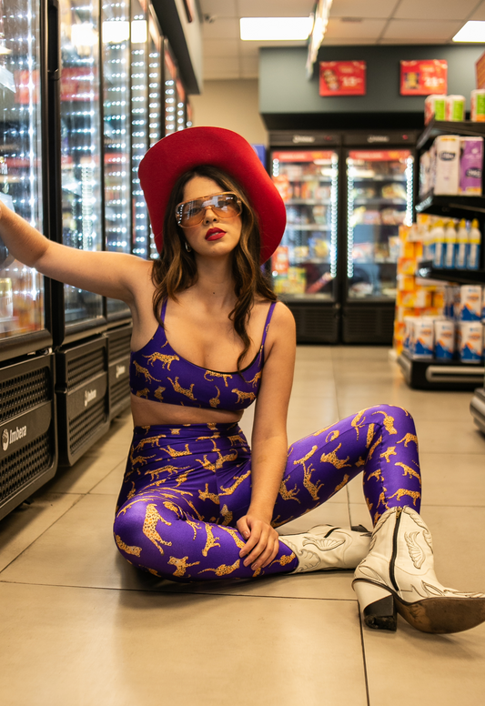 Top Basic Lycra Felina Royal