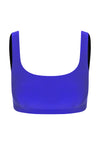 Top Alça Larga Lycra Deep Blue