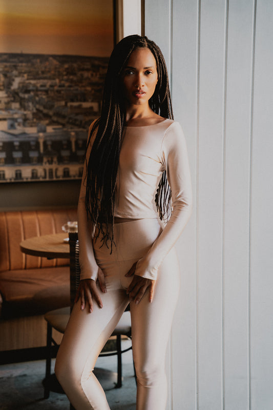 LEGGING SHINY PÉROLA