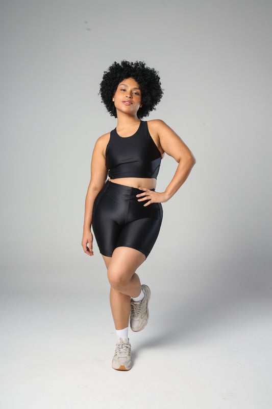 SHORTS POWER GYM PRETO