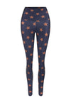 LEGGING SHINY STARS DARK MARINHO COFFEE