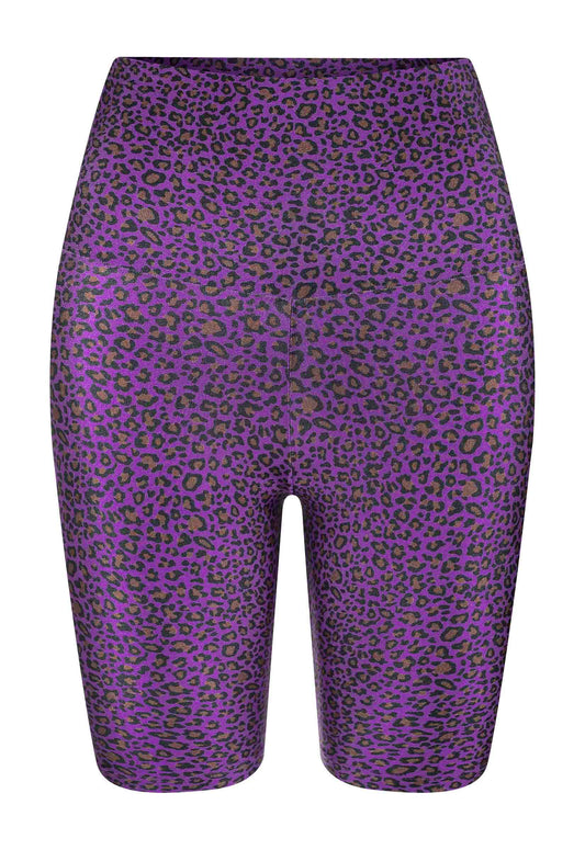 BERMUDA CICLISTA ONÇA VIOLETA CASTANHO