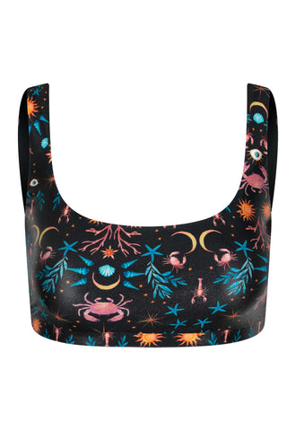 CIRRÉ TIDAL AND SOL WIDE STRAP TOP