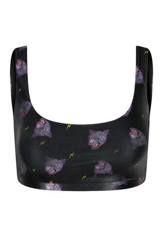 TOP ALÇA LARGA CIRRÉ ONÇA ELÉTRICA