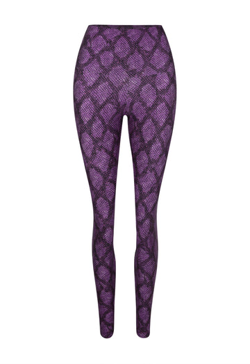 SHINY MYSTIC SNAKE LEGGINGS