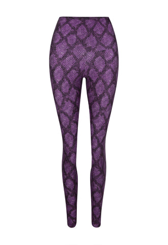 SHINY MYSTIC SNAKE LEGGINGS