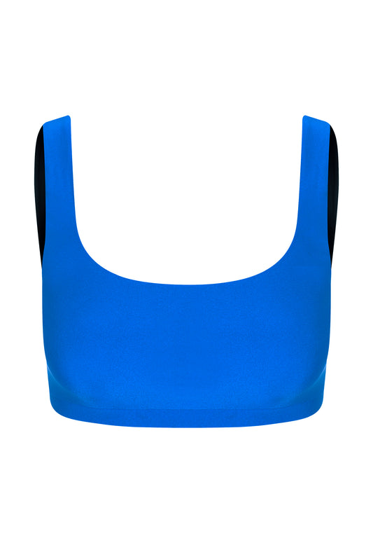 Top Alça Larga Lycra Náutico