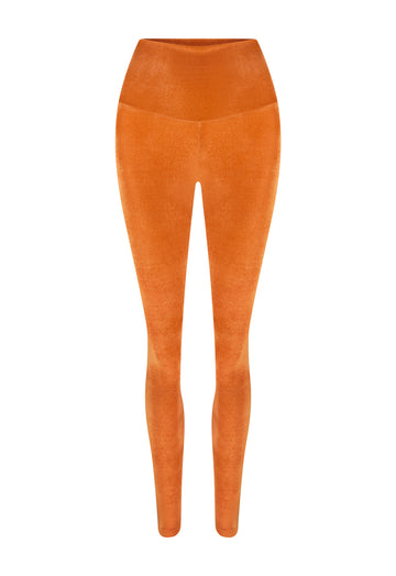 LEGGING VELUDO CONHAQUE