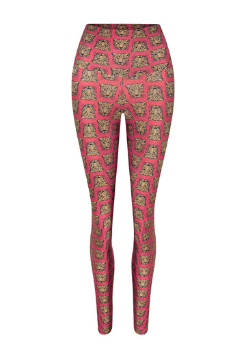 LEGGING SHINY PODER DA SELVA TANGERINE