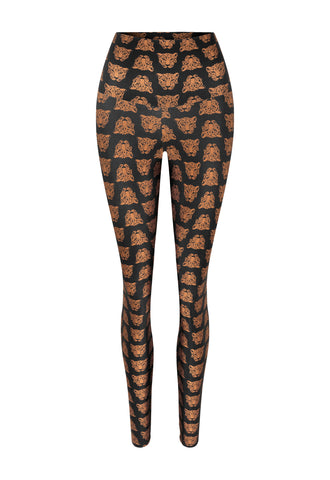 LEGGING SHINY PODER DA SELVA BLACK