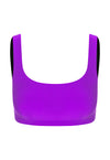 Top Alça Larga Lycra Purple