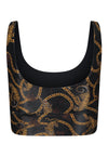 TOP CROPPED CIRRÉ GOLDEN CHAIN