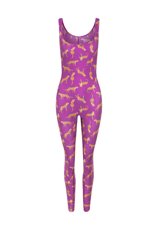Macacão Lycra Felina Pink