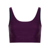 Top Cropped Lycra Ameixa