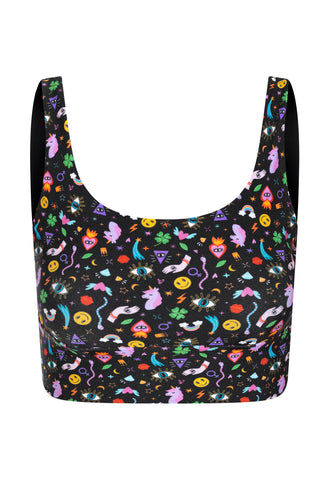Top Cropped Lycra Vibes