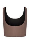 TOP CROPPED LYCRA MASCAVO