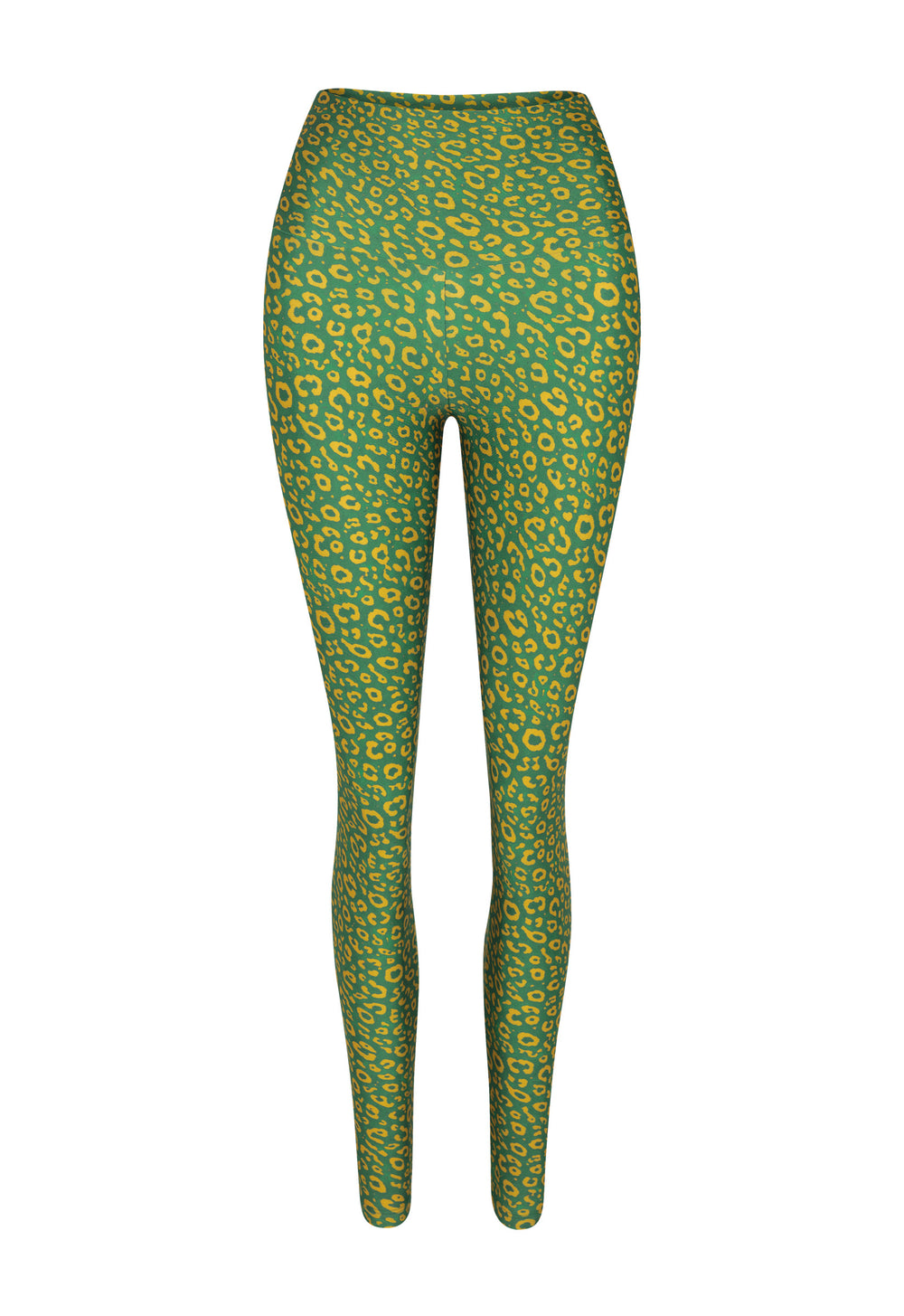 LEGGING SHINY LEOPARD GOLD