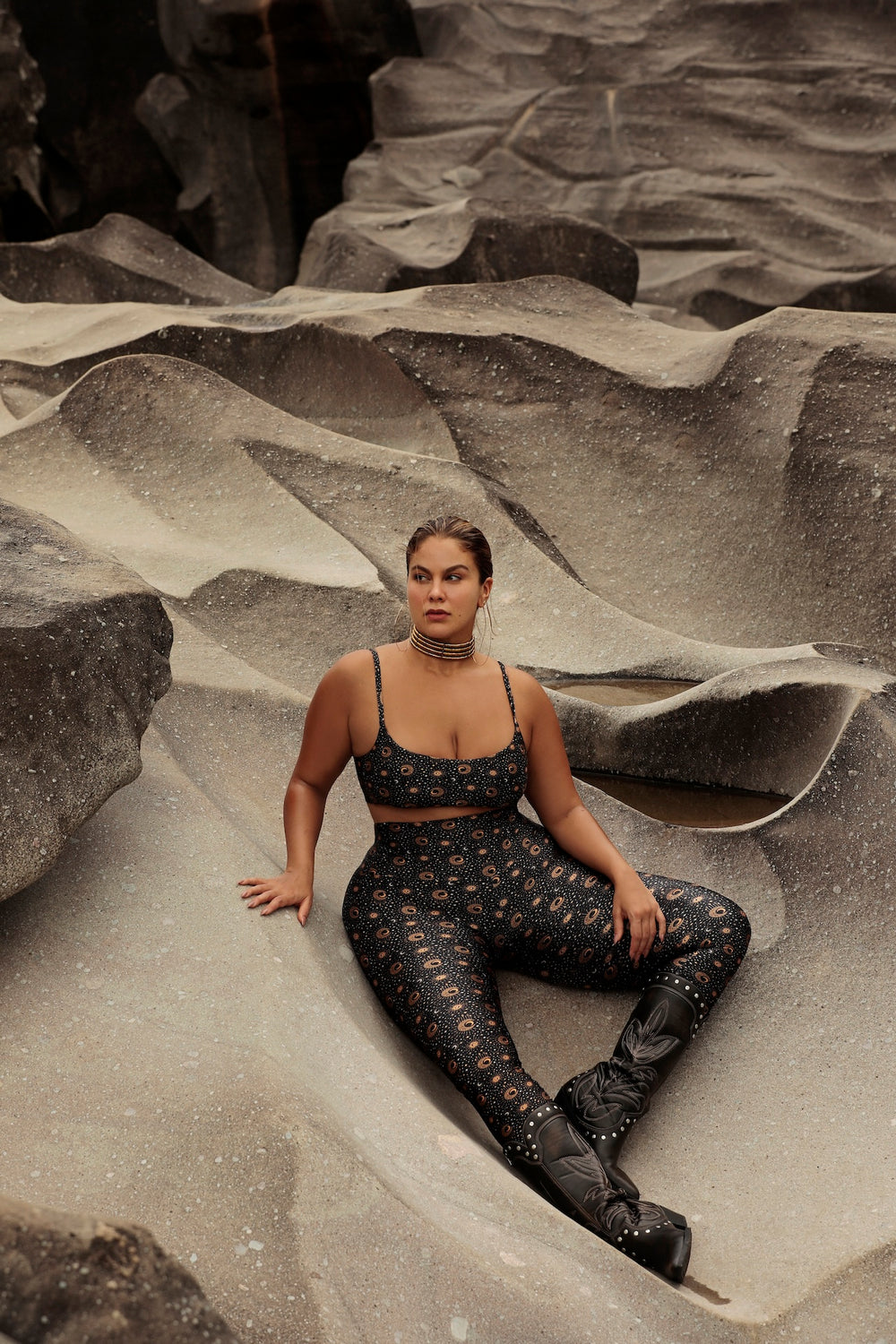 LEGGING SHINY ECLIPSE SOLAR