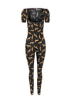 Macacão Lycra Princess Felina Black