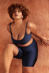 Top Basic Lycra Marinho
