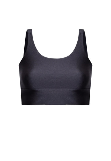 TOP CROPPED POWER GYM PRETO