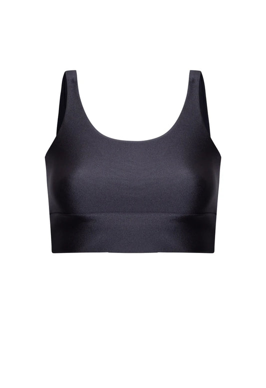 TOP CROPPED POWER GYM PRETO