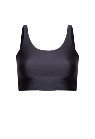 TOP CROPPED POWER GYM PRETO