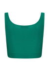 Top Cropped Lycra Botânica