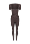 Macacão Lycra Coffee New Princess