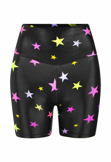 Shorts Curto Cirré Neon Star