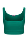 Top Cropped Lycra Botânica