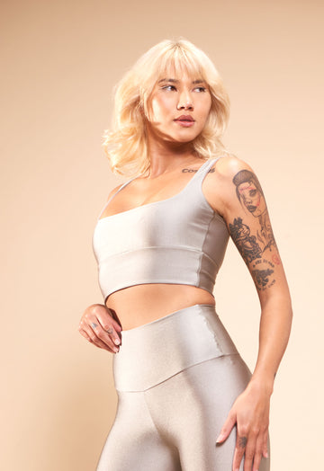 Top Cropped Lycra Lunar