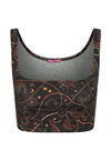 Top Cropped Lycra Corrente