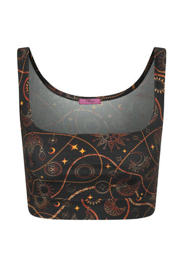 Top Cropped Lycra Corrente
