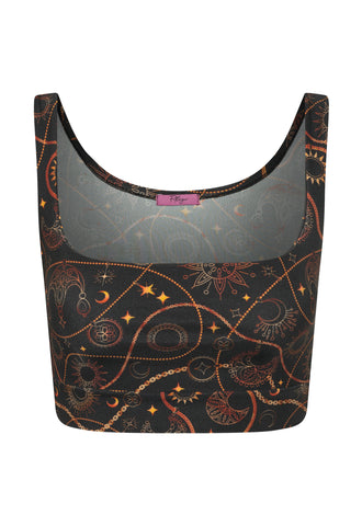 Top Cropped Lycra Corrente