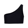 Top 1 Ombro Só Lycra Preto