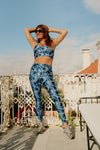 LEGGING SHINY TIE DYE BRISA AZUL