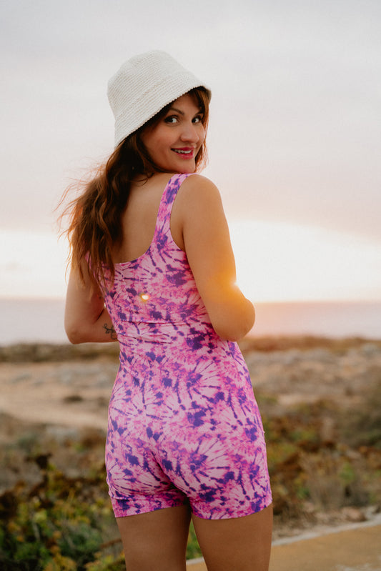 MACAQUINHO SHINY TIE DYE ALGODÃO DOCE