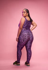 Legging Lycra Guepardo Purple