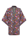 KIMONO VISCOSE MIDNIGHT GARDEN