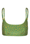 TOP BASIC SHINY LEOPARD GOLD
