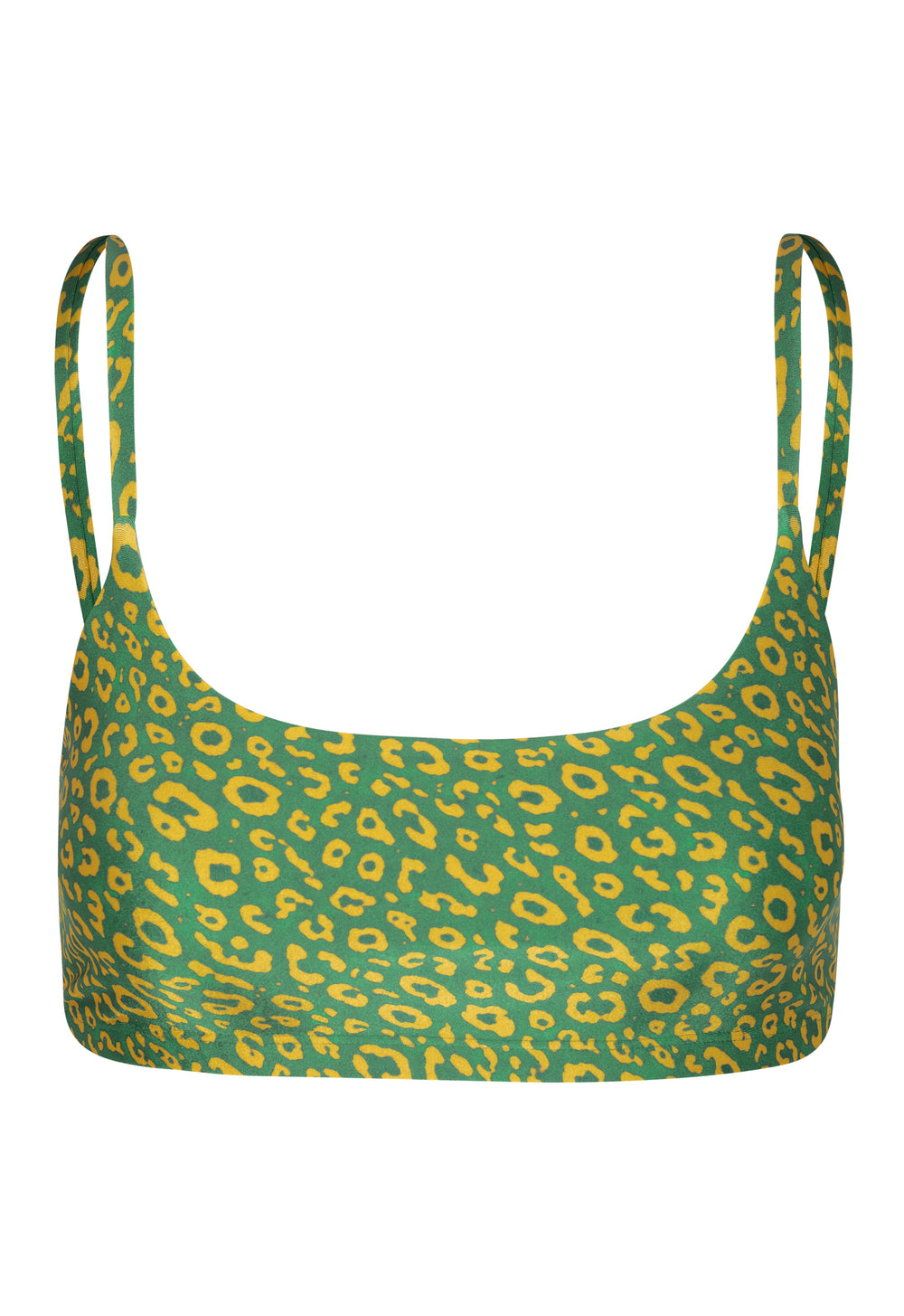 TOP BASIC SHINY LEOPARD GOLD