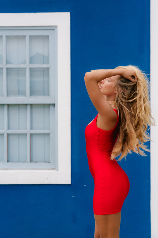 MACAQUINHO LYCRA CHIC RED
