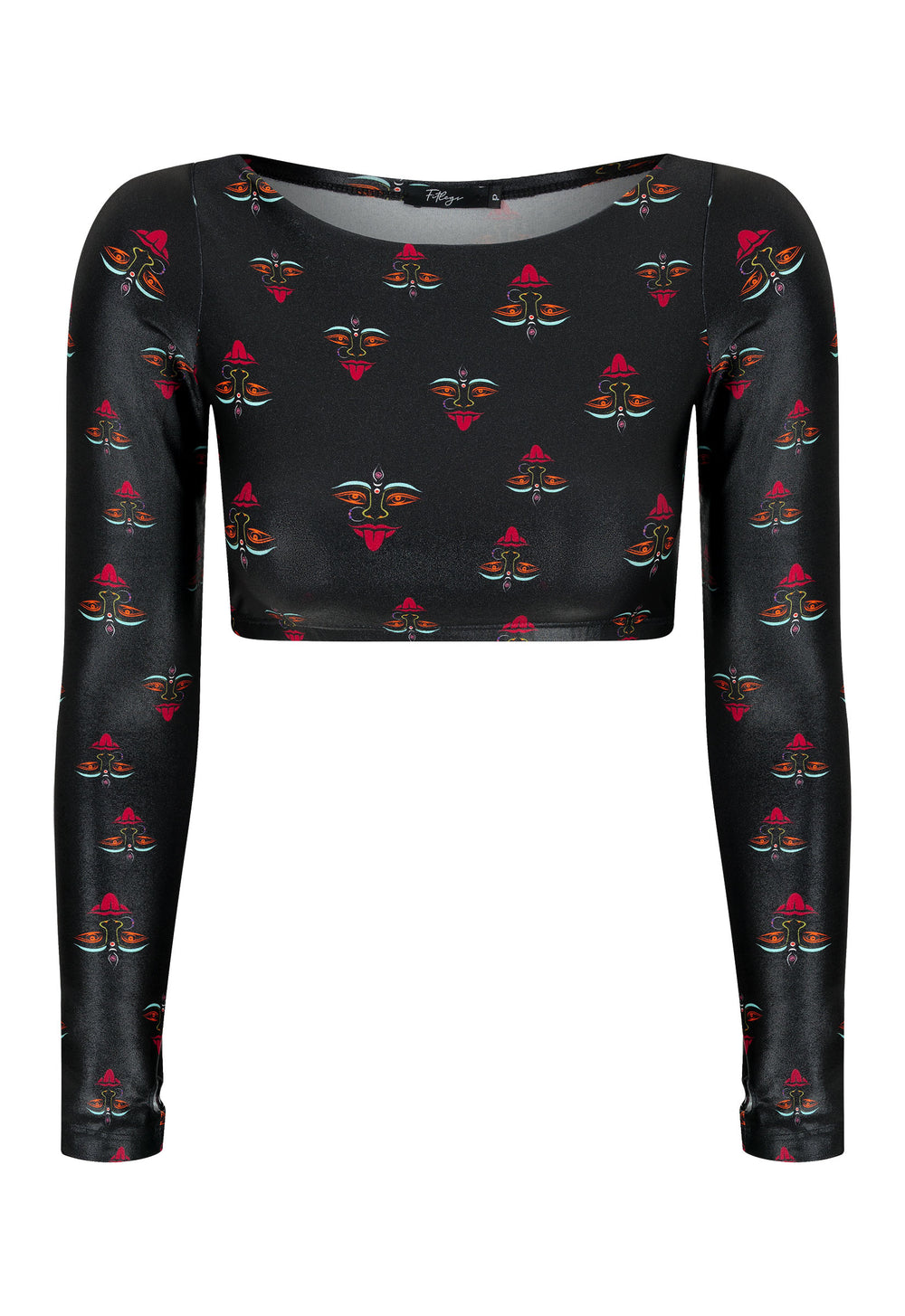 TOP CROPPED MANGA LONGA DEDINHO CIRRÉ KALI