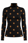 BLUSA CACHARREL DEDINHO SOLARIS BLACK