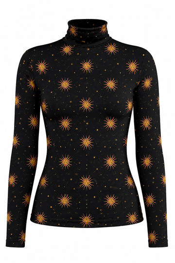 BLUSA CACHARREL DEDINHO SOLARIS BLACK