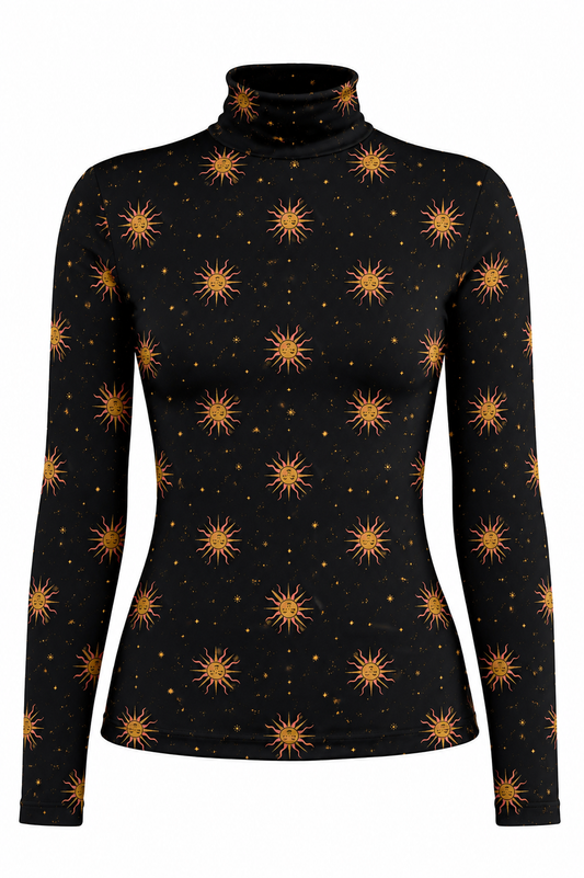 BLUSA CACHARREL DEDINHO SOLARIS BLACK