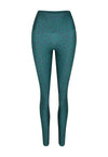 LEGGING SHINY LEOPARD BLUE